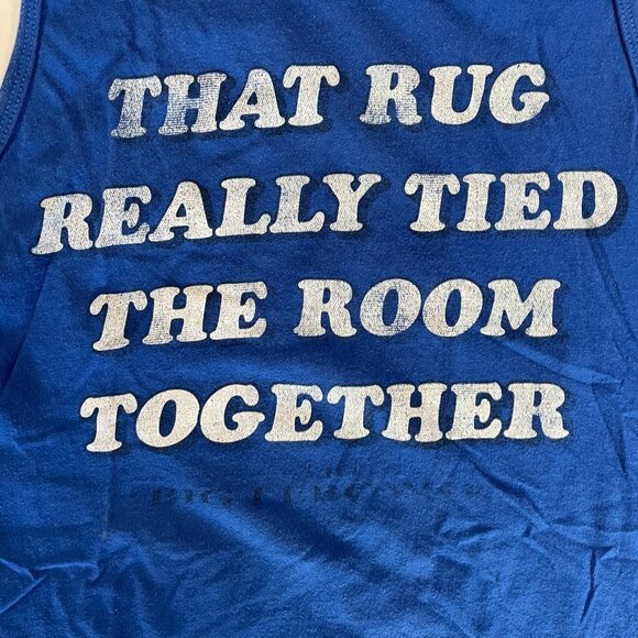 Big Lebowski Tank Top, Size Large - Picture 2 of 5